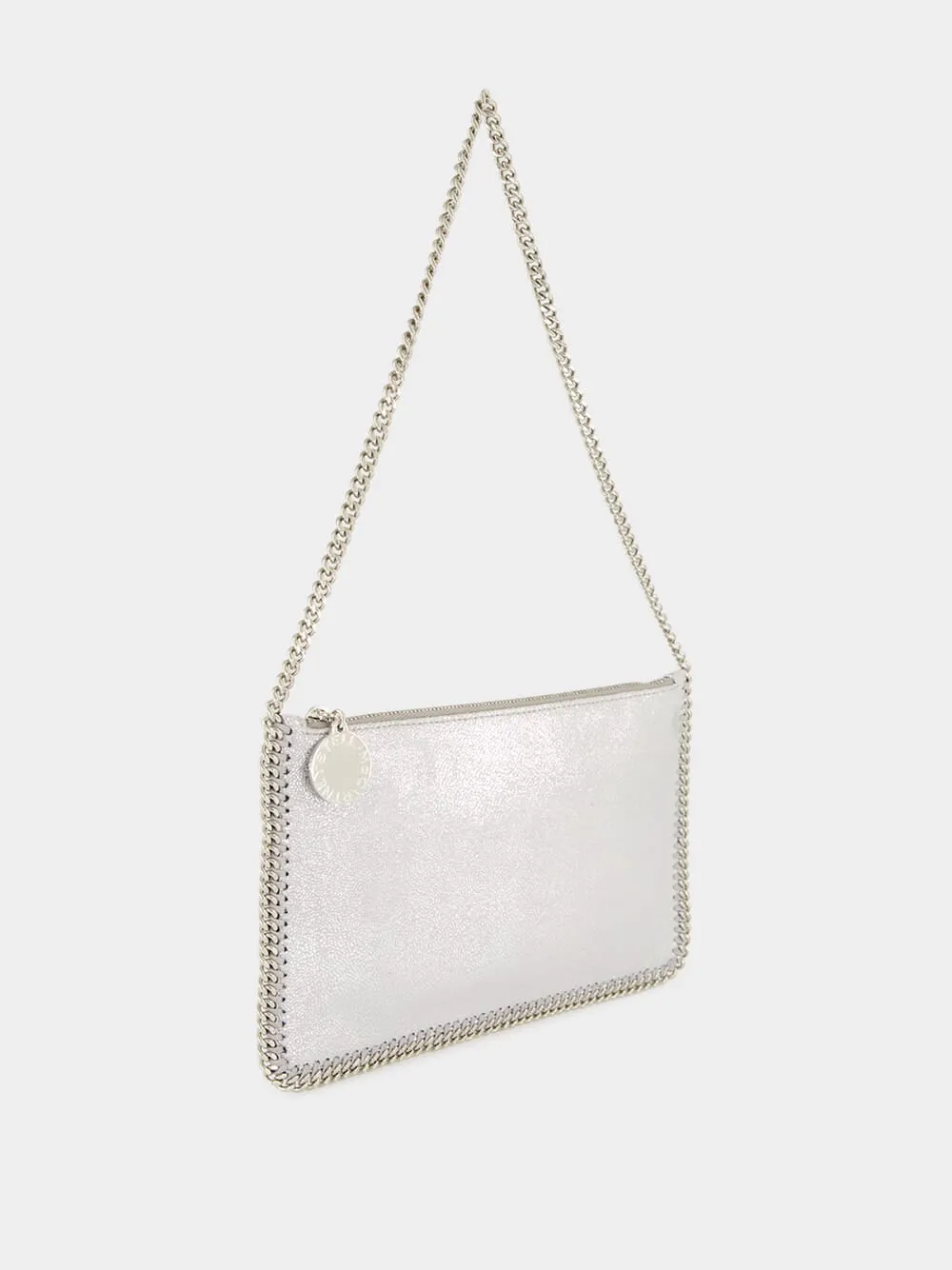 Silver Falabella Clutch sold by Fashion Clinic product image thumbnail 2