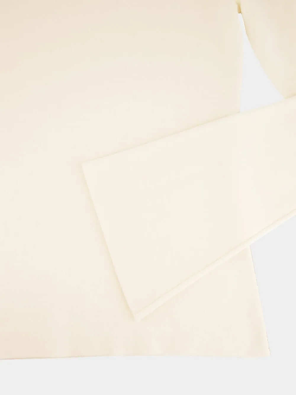 Ivory Mason Long-Sleeve Crewneck Top sold by Fashion Clinic product image thumbnail 4