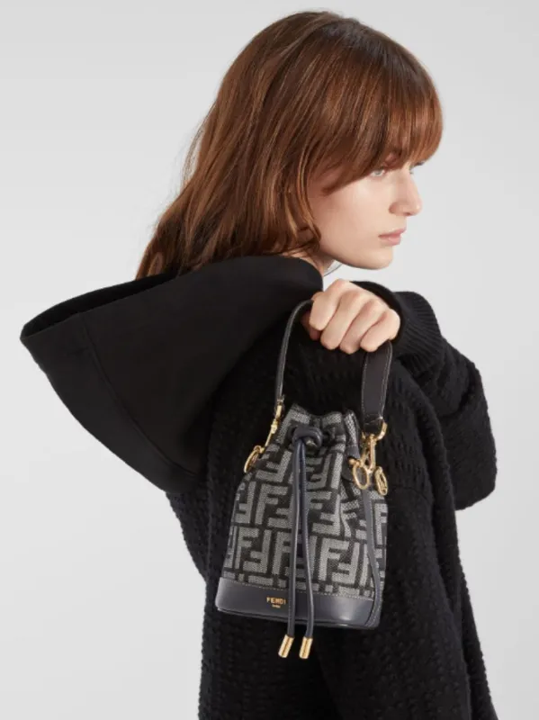 Dark Blue Mon Tresor Mini Bag sold by Fashion Clinic