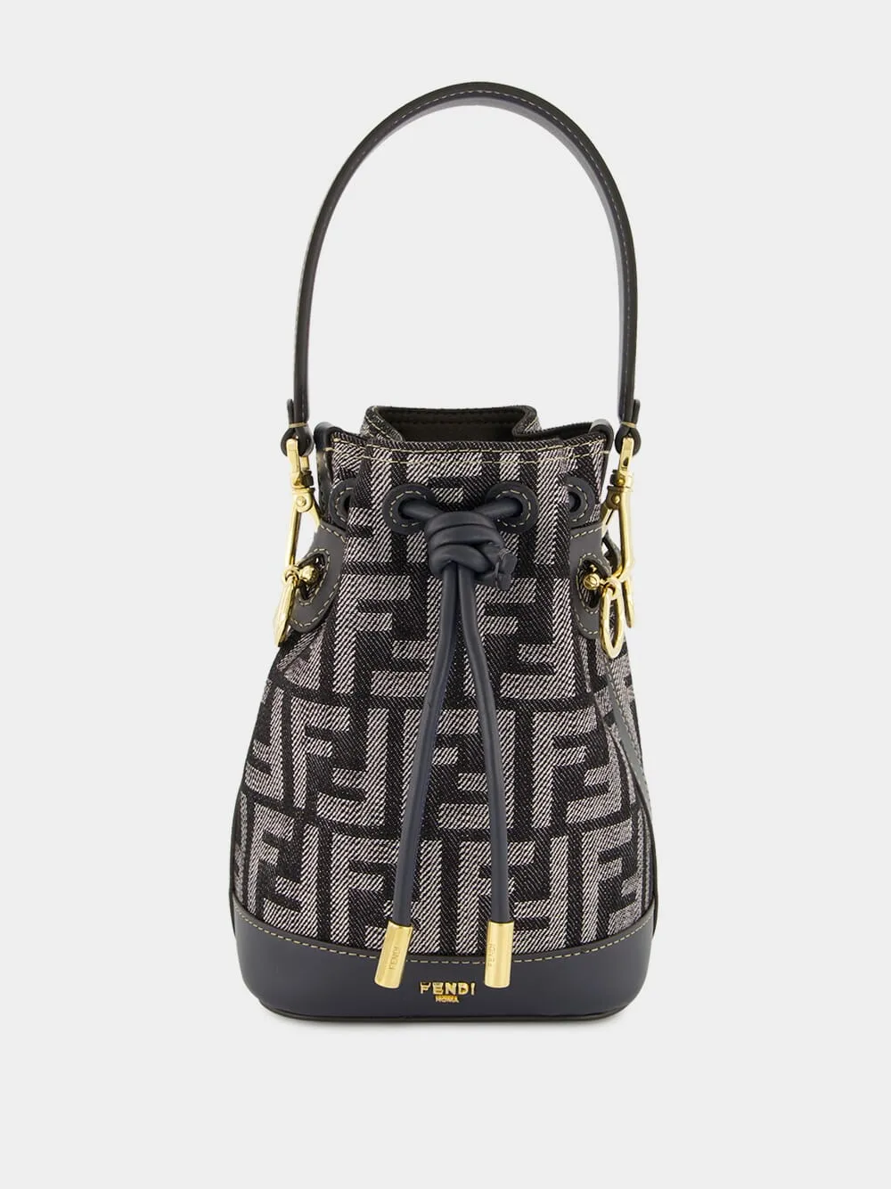 Dark Blue Mon Tresor Mini Bag sold by Fashion Clinic product image thumbnail 2