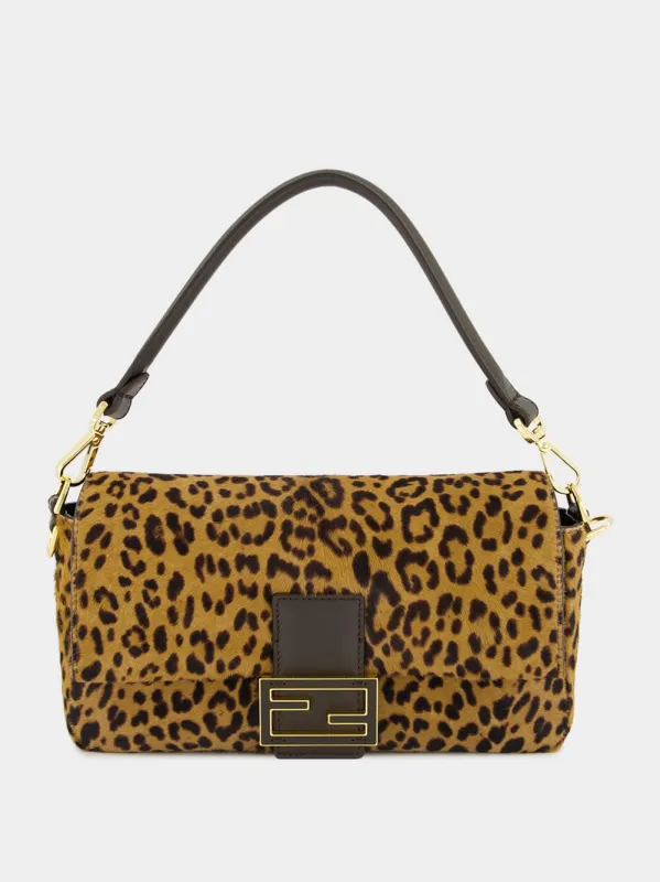 Animal Print Baguette Bag sold by Fashion Clinic