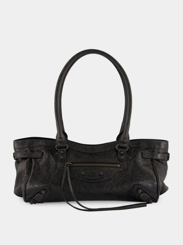Black Le City Bag East-West sold by Fashion Clinic