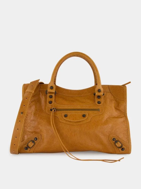 Camel Le City Medium Bag sold by Fashion Clinic