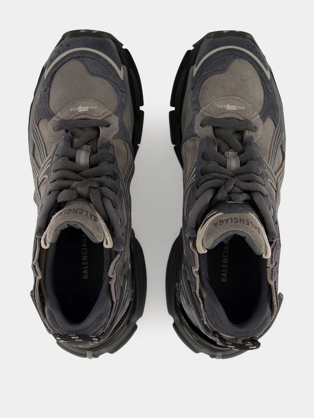 Grey Runner Sneakers sold by Fashion Clinic product image thumbnail 4