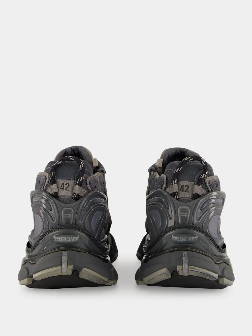 Grey Runner Sneakers sold by Fashion Clinic product image thumbnail 5