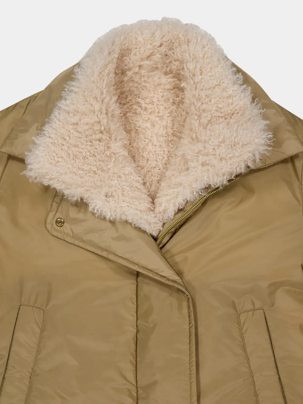 Beige Voue 3-in-1 Down Jacket sold by Fashion Clinic product image thumbnail 5