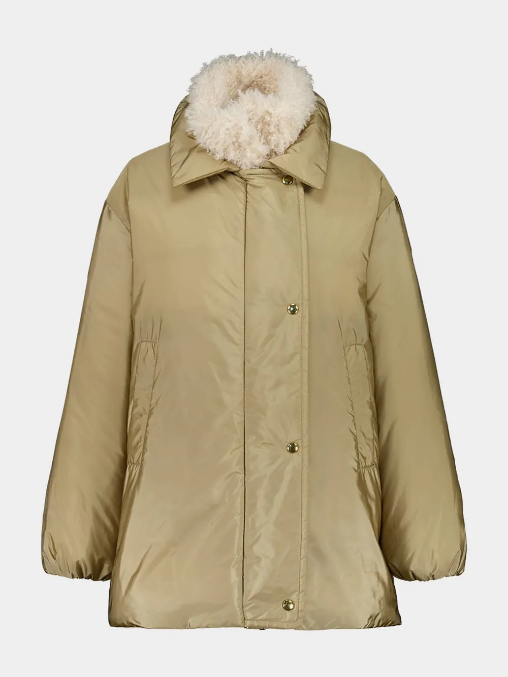 Beige Voue 3-in-1 Down Jacket sold by Fashion Clinic