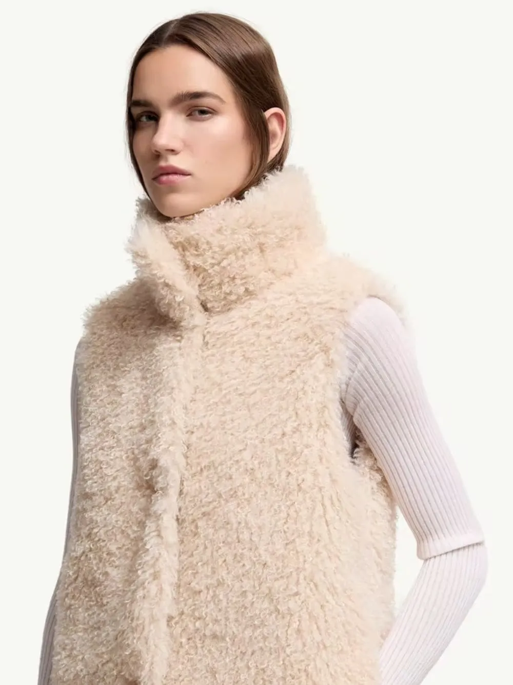 Beige Voue 3-in-1 Down Jacket sold by Fashion Clinic product image thumbnail 4