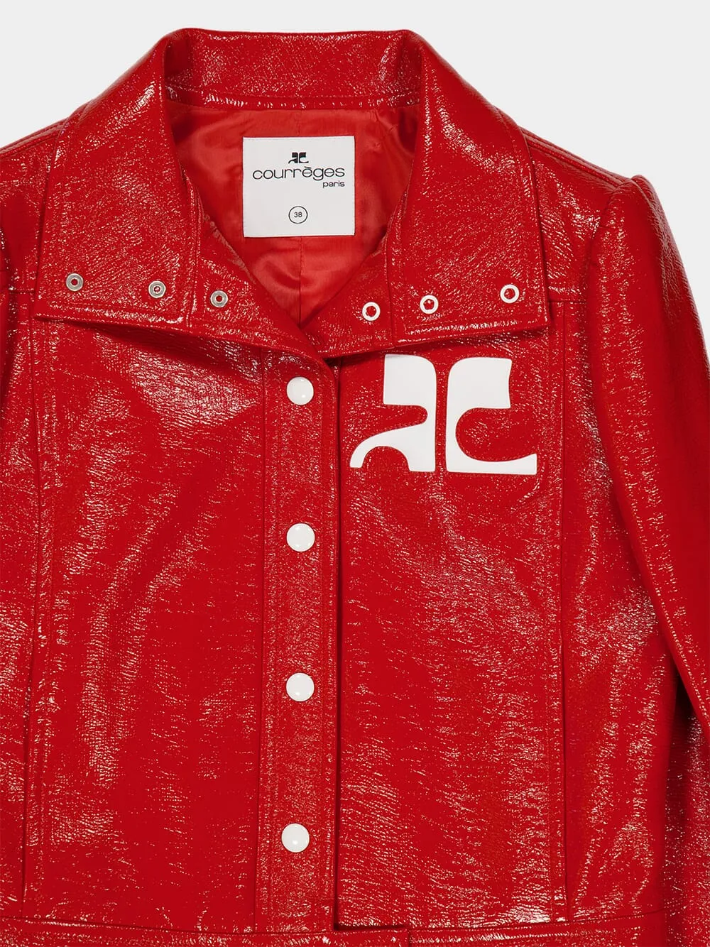 Heritage Red Reedition Vinyl Jacket sold by Fashion Clinic product image thumbnail 3