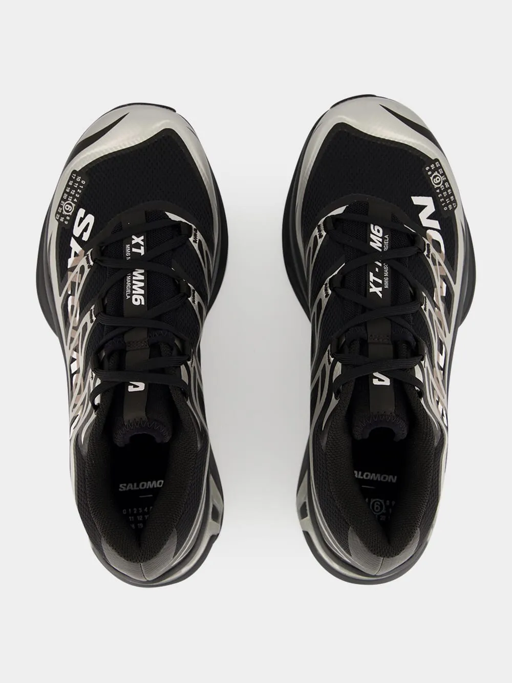 Black Salomon Silver Sneakers sold by Fashion Clinic product image thumbnail 4