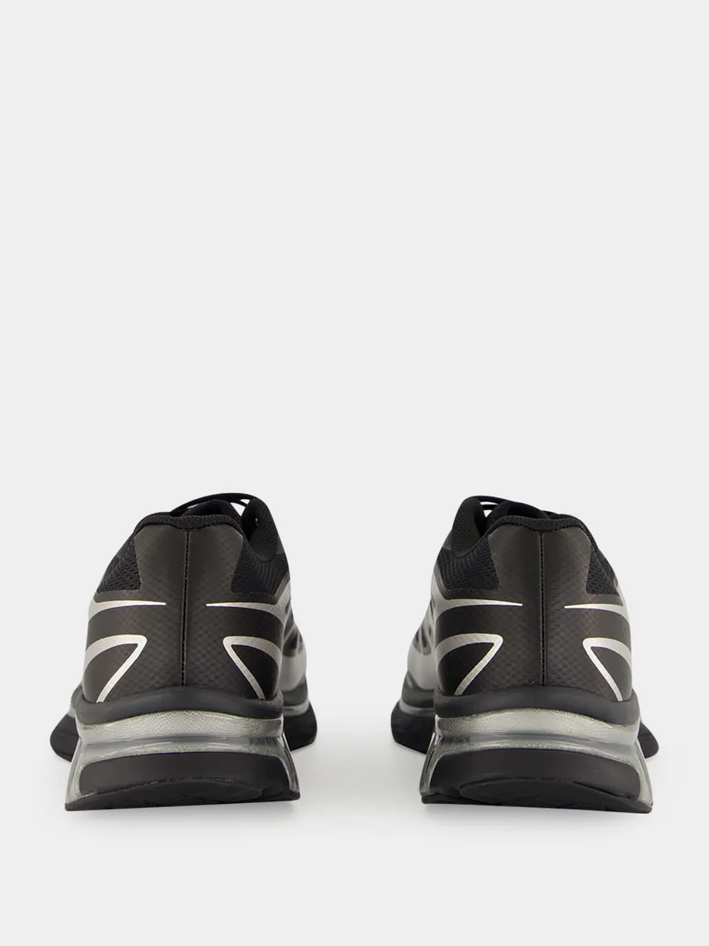 Black Salomon Silver Sneakers sold by Fashion Clinic product image thumbnail 5