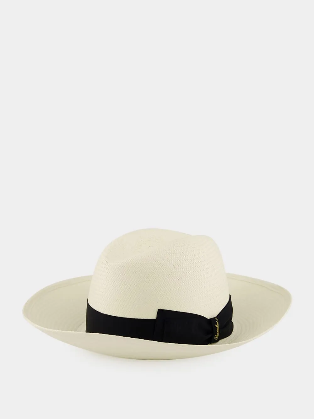 Claudette Fine Panama Hat Navy Band sold by Fashion Clinic product image thumbnail 2