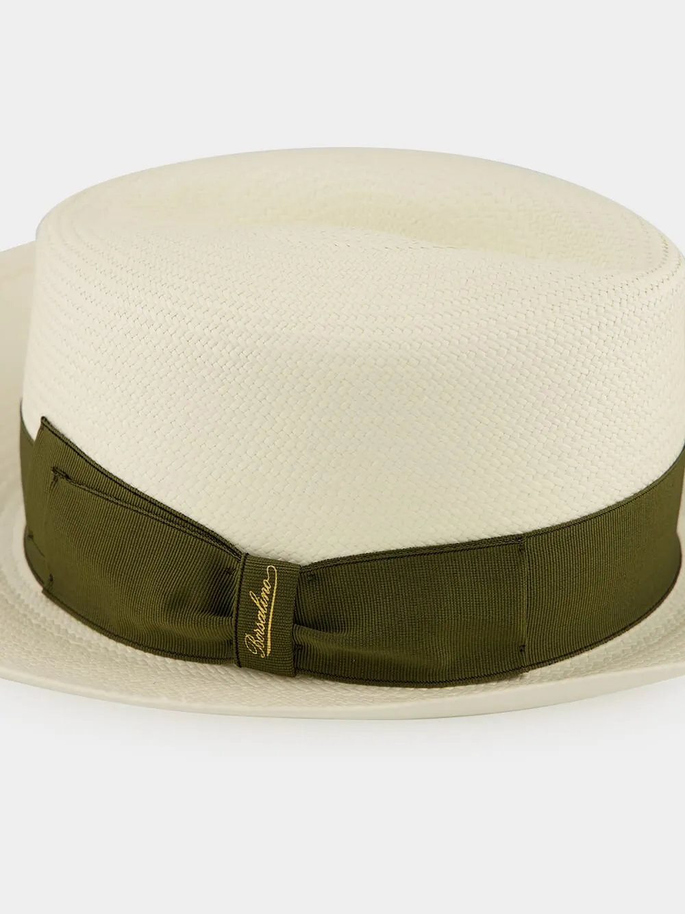 Claudette Fine Panama Hat Green Band sold by Fashion Clinic product image thumbnail 3