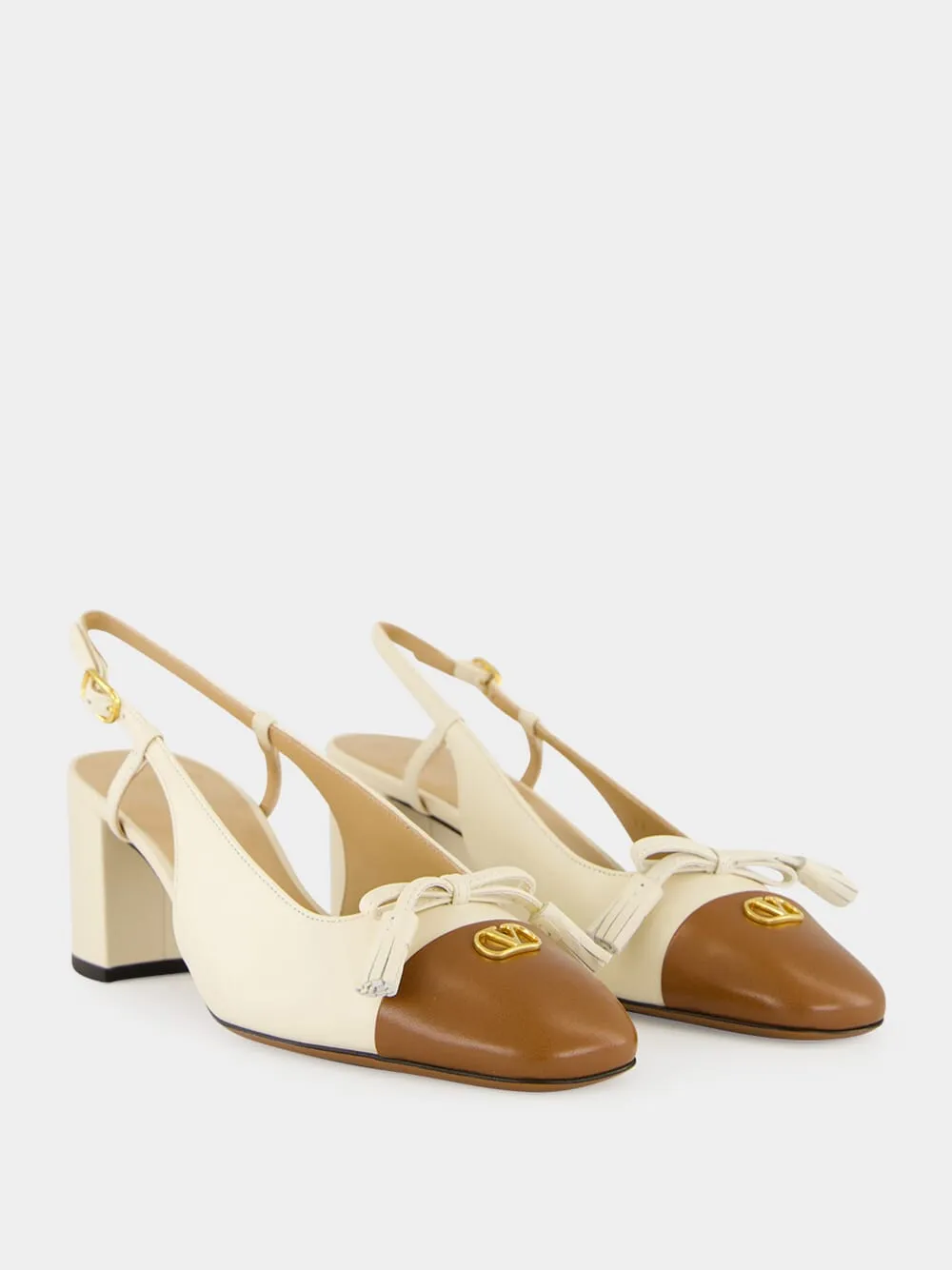 Butter and Tobacco Valet Du Roi Pumps sold by Fashion Clinic product image thumbnail 3