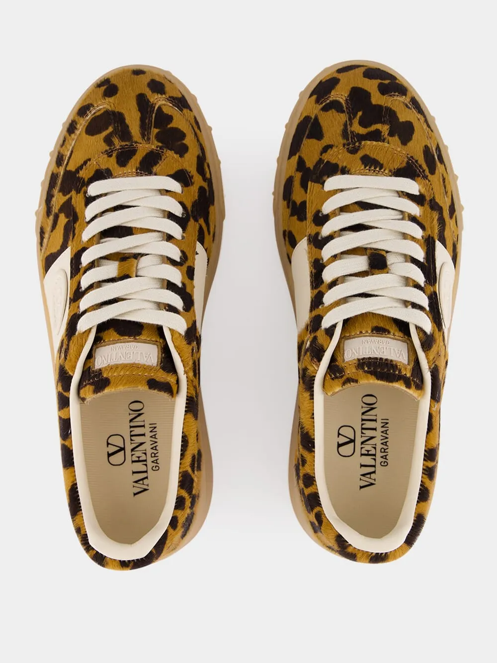 Animal Print Pony-Effect Upvillage Trainers sold by Fashion Clinic product image thumbnail 4