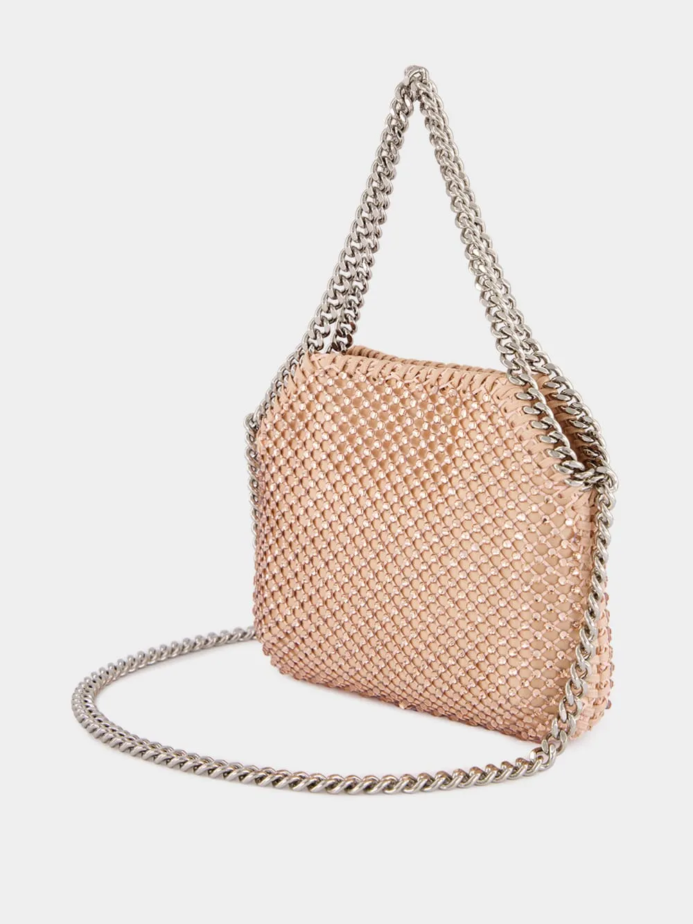 Light Peach Falabella Mini Shoulder Bag sold by Fashion Clinic product image thumbnail 5