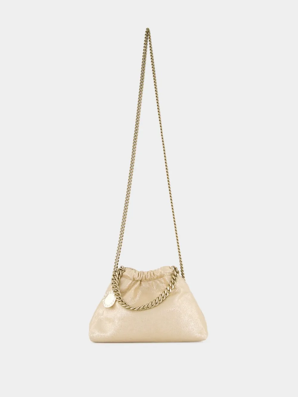 Gold Falabella Mini Drawstring Shoulder Bag sold by Fashion Clinic product image thumbnail 2
