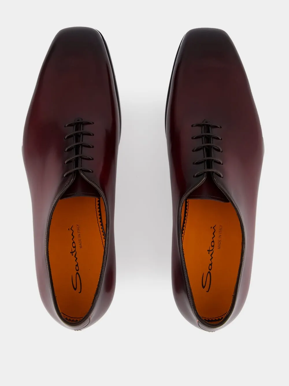 Red Calfskin Brando Oxford Shoes sold by Fashion Clinic product image thumbnail 4