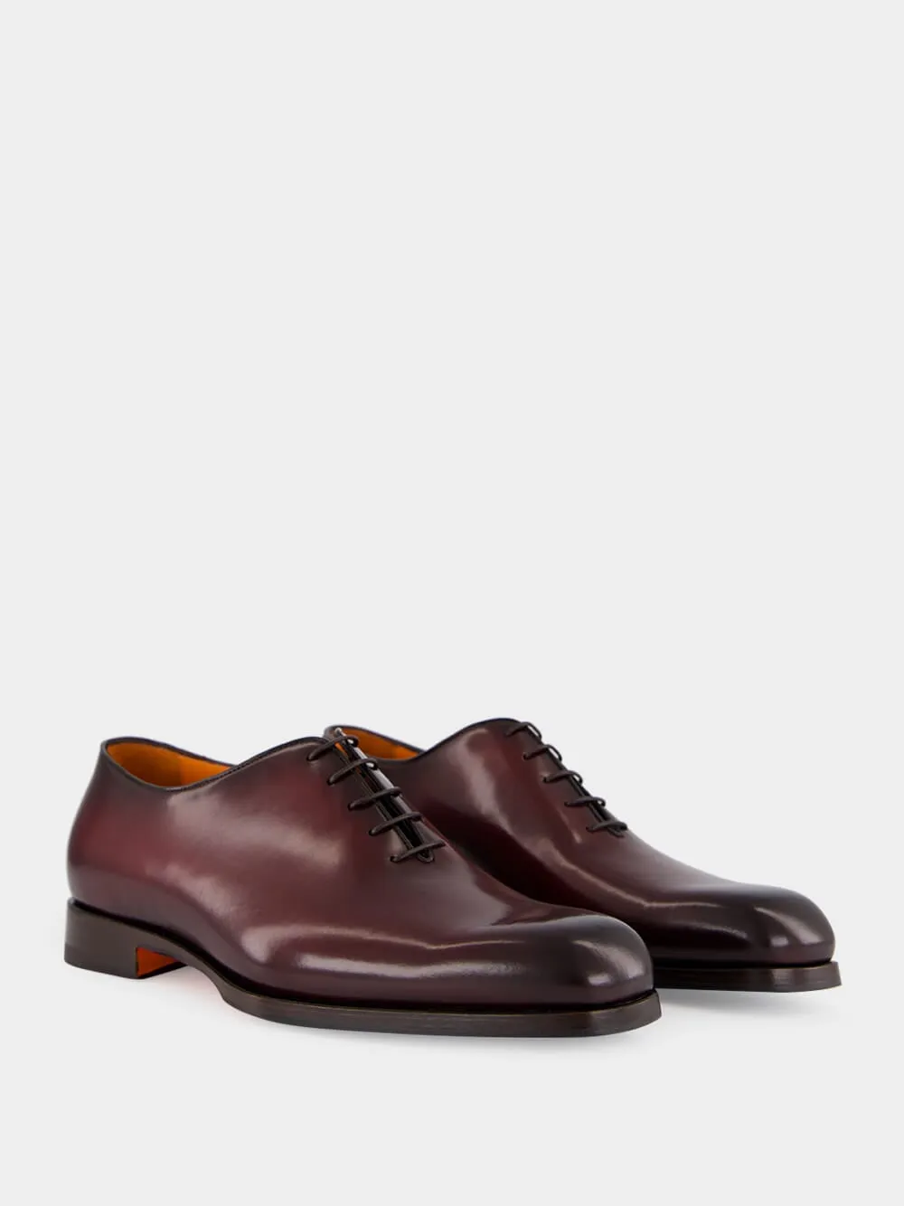 Red Calfskin Brando Oxford Shoes sold by Fashion Clinic product image thumbnail 3