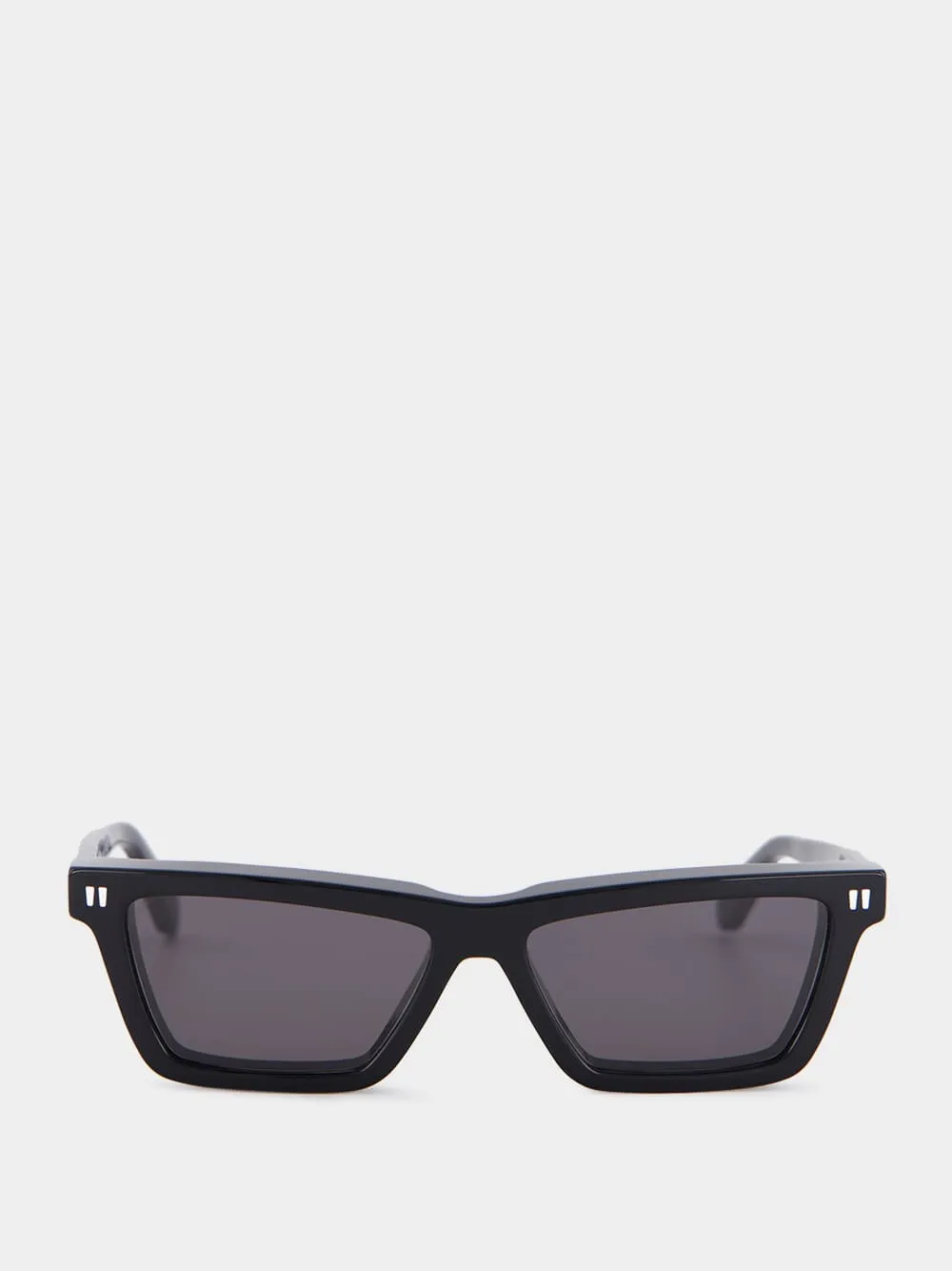 Cambridge Black Rectangular Sunglasses sold by Fashion Clinic