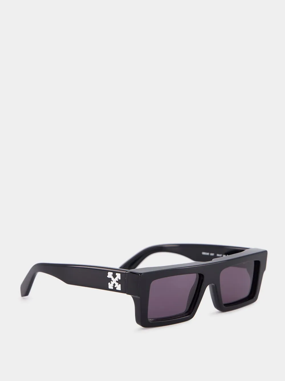 Ruby Black Rectangular Sunglasses sold by Fashion Clinic product image thumbnail 2