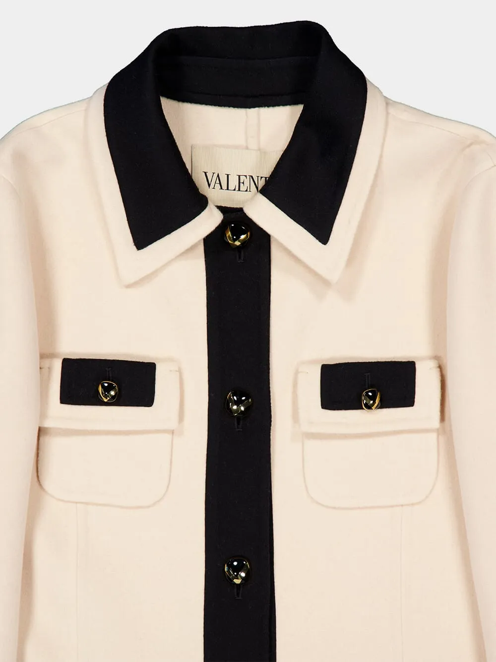 Beige Virgin Wool Midi Dress with Belt sold by Fashion Clinic product image thumbnail 5