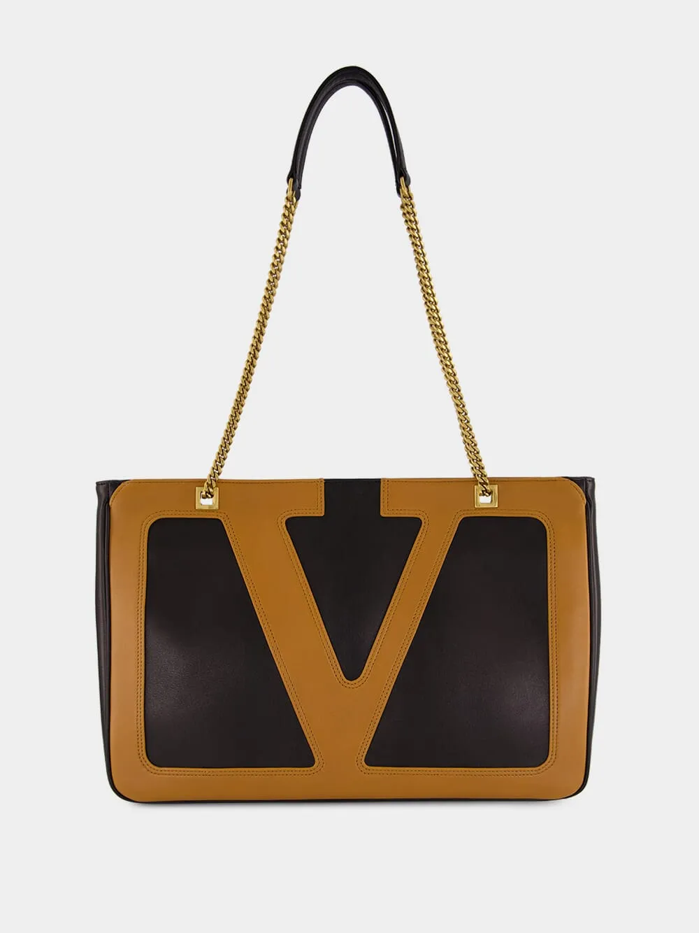 Black and Spice Viva Superstar Medium Shopping Bag sold by Fashion Clinic