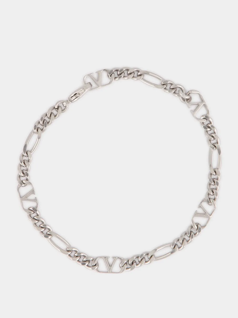 Silver VLogo Signature Bracelet sold by Fashion Clinic