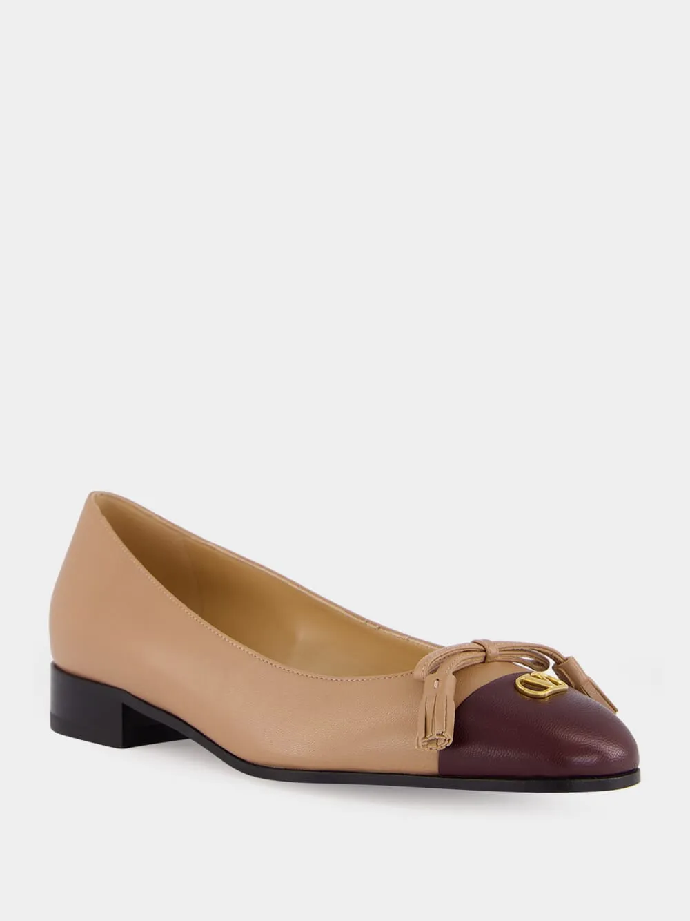 Two-Tone Valet du Roi Ballerina Flats sold by Fashion Clinic product image thumbnail 2