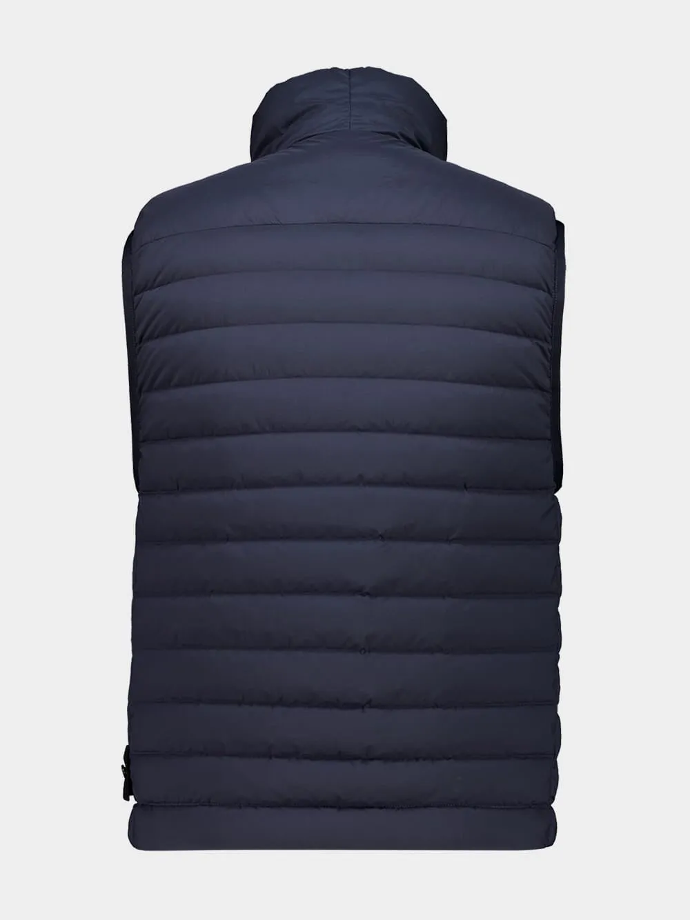 Navy Nylon Down Gilet sold by Fashion Clinic product image thumbnail 2