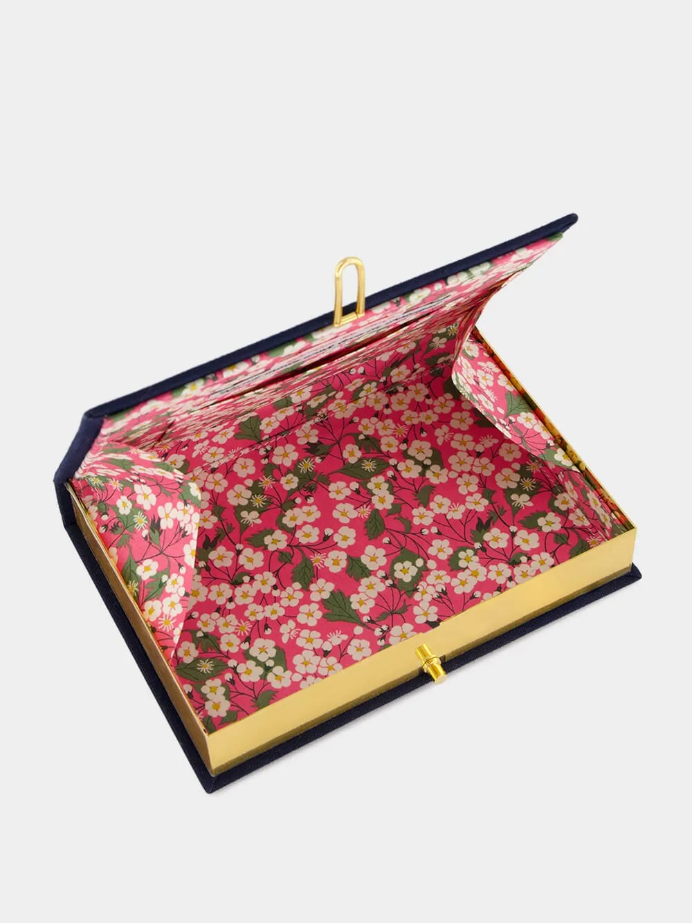 Open Your Mind Navy Clutch sold by Fashion Clinic product image thumbnail 5
