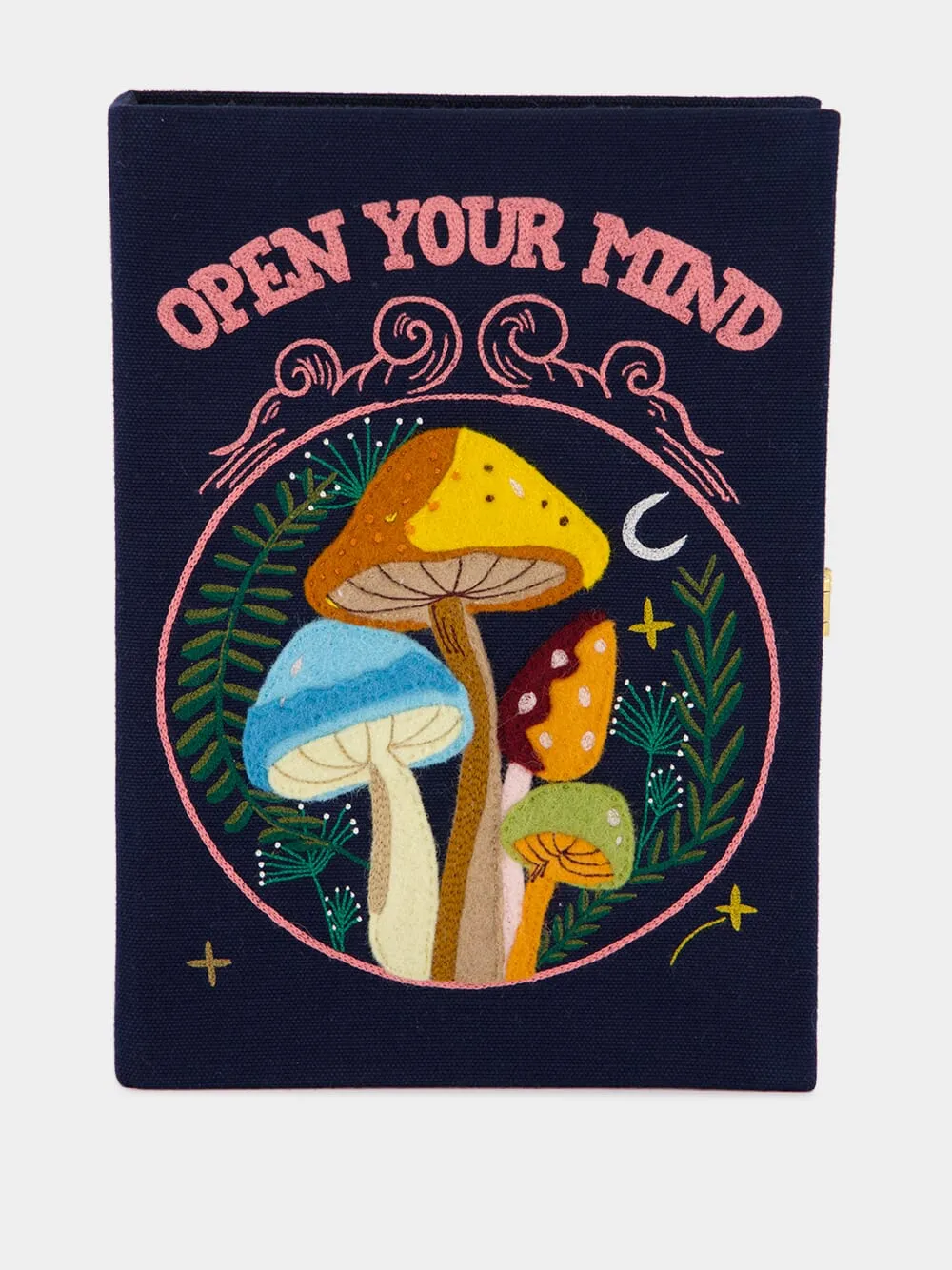 Open Your Mind Navy Clutch sold by Fashion Clinic