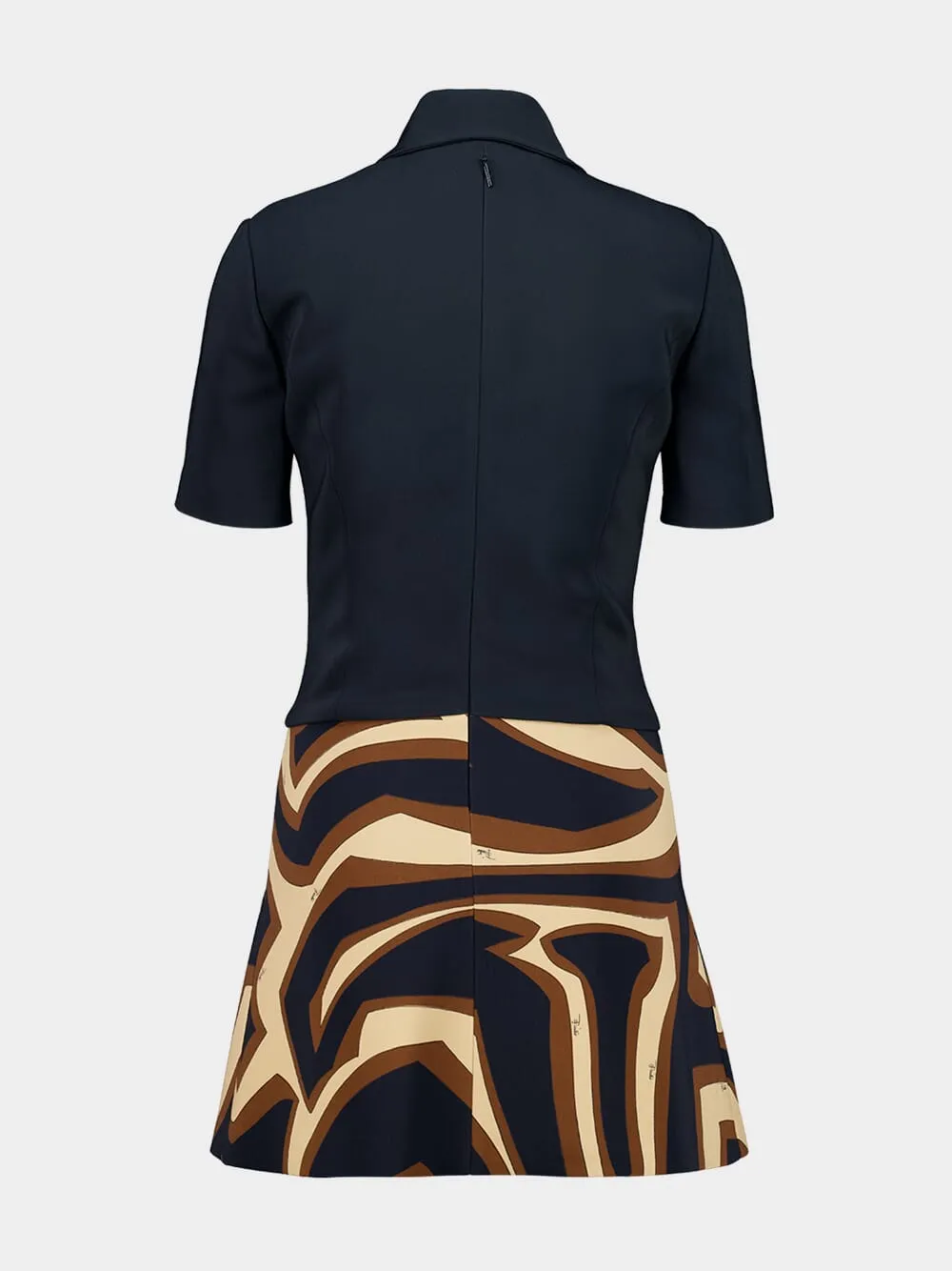 Labirinto Print Short Dress sold by Fashion Clinic product image thumbnail 4