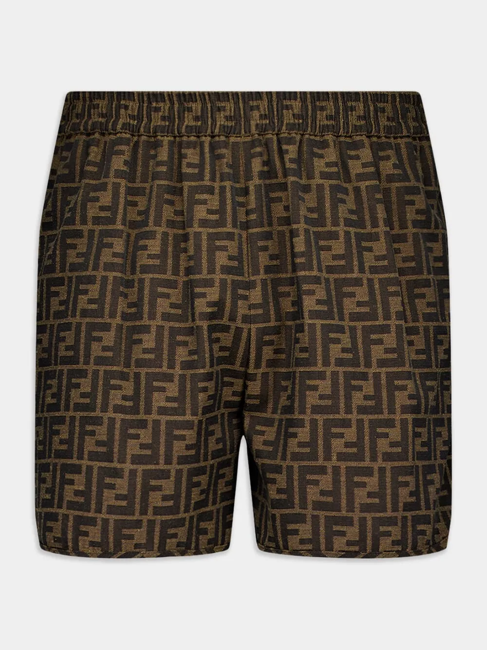 FF canvas casual shorts sold by Fashion Clinic
