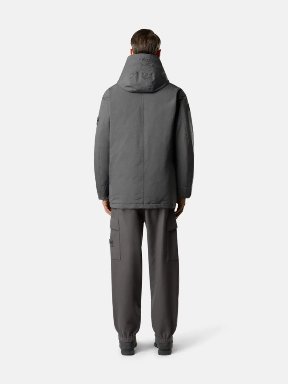 Dark Grey Ghost David-TC Down Parka sold by Fashion Clinic product image thumbnail 4