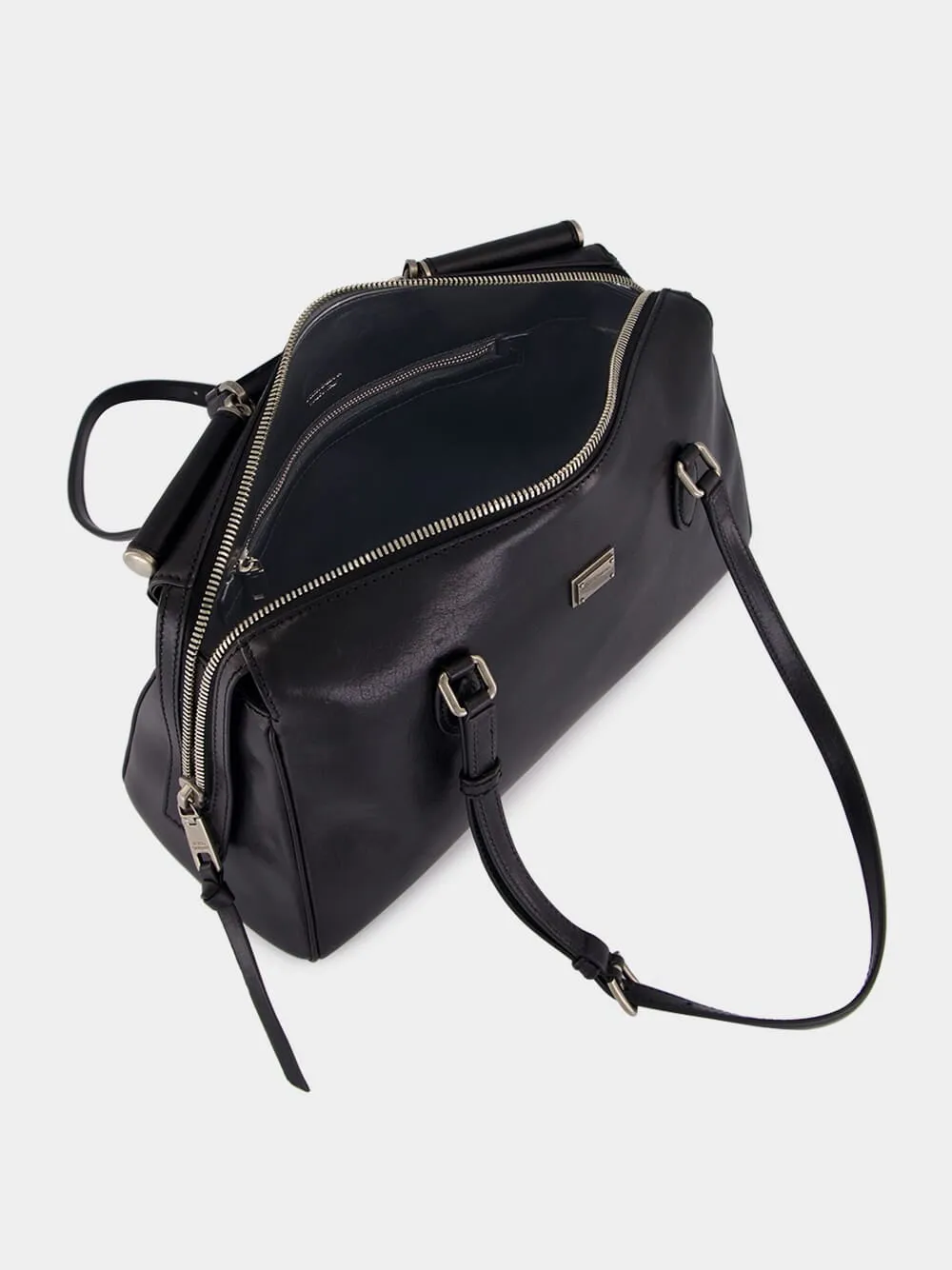 Black Vittoria Calfskin Bag sold by Fashion Clinic product image thumbnail 5