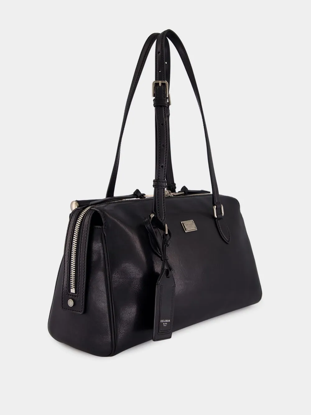 Black Vittoria Calfskin Bag sold by Fashion Clinic product image thumbnail 2
