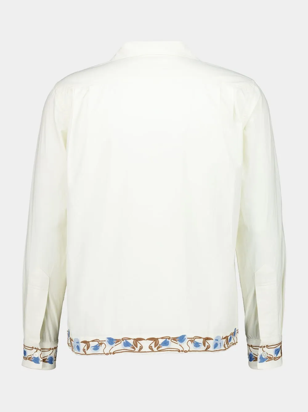 Cream Nouveau Vine Long Sleeve sold by Fashion Clinic product image thumbnail 3