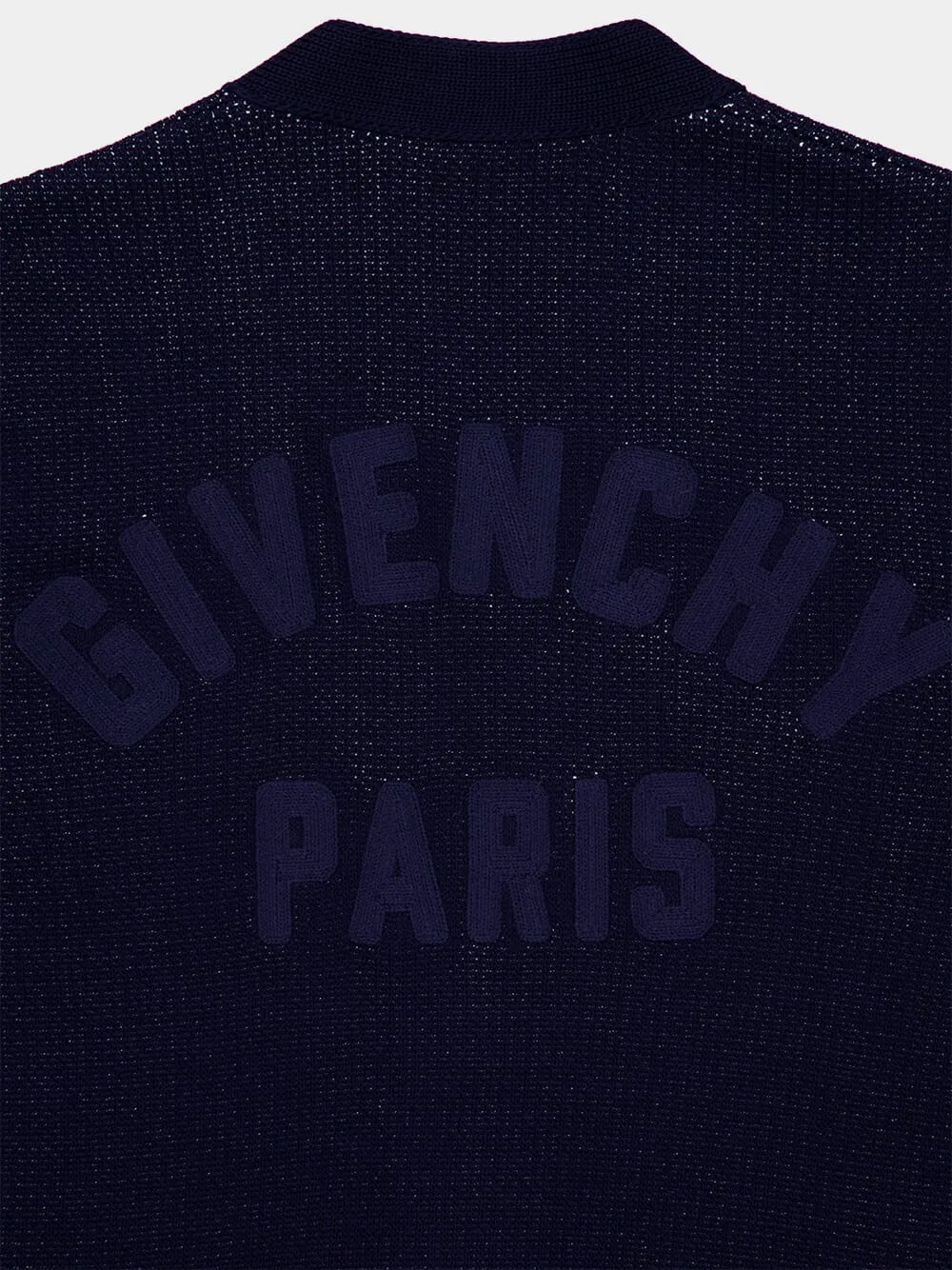 Dark Navy Cotton V-Neck Cardigan sold by Fashion Clinic product image thumbnail 5