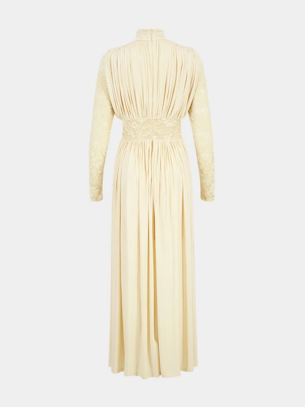 Cream Rebellion Draped Maxi Dress sold by Fashion Clinic product image thumbnail 2