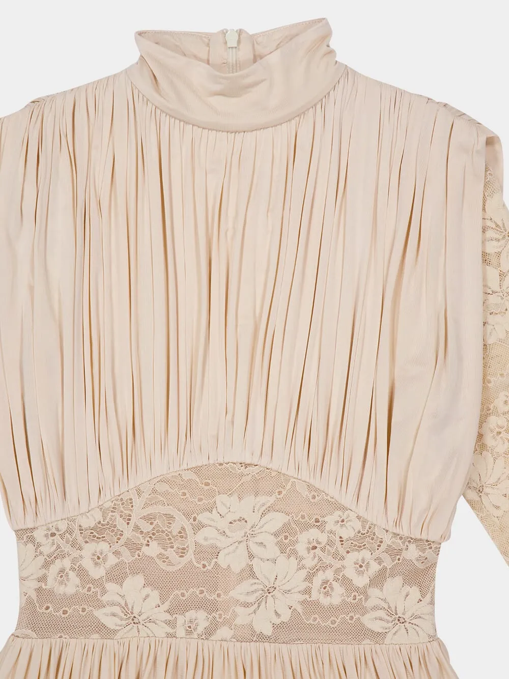 Cream Rebellion Draped Maxi Dress sold by Fashion Clinic product image thumbnail 3