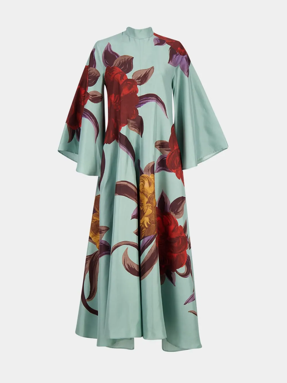 Light Blue Peony Magnifico Dress sold by Fashion Clinic product image thumbnail 2