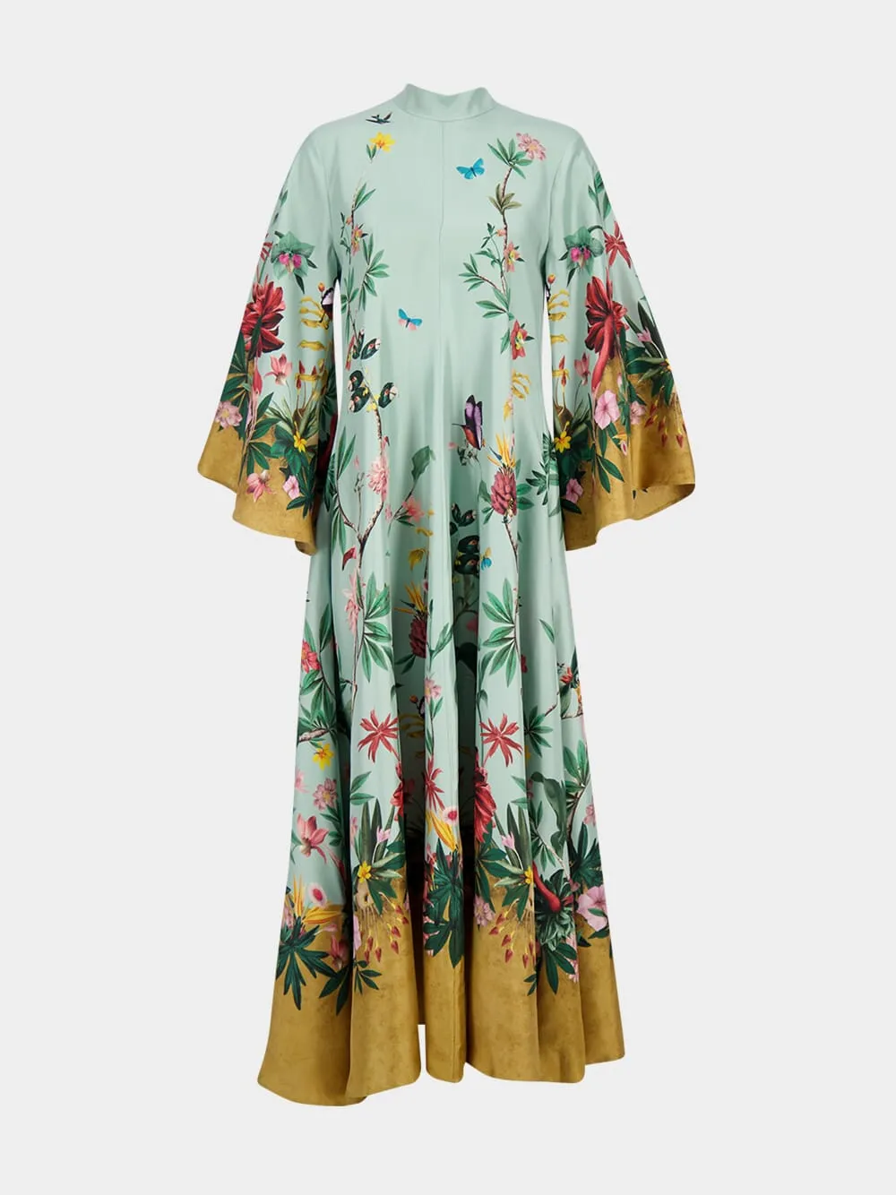 Zooflora Maxi Magnifico Silk Dress sold by Fashion Clinic