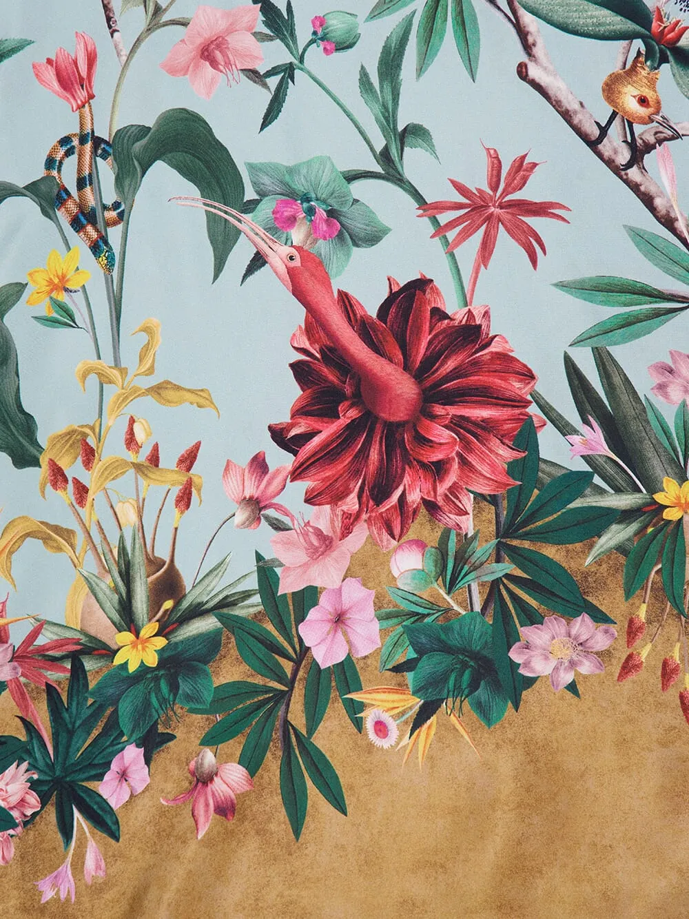 Zooflora Maxi Magnifico Silk Dress sold by Fashion Clinic product image thumbnail 4