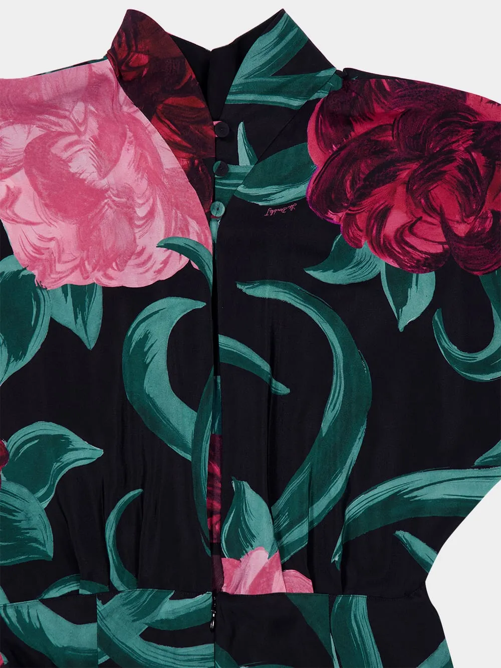 Peony Gilda Maxi Silk Dress sold by Fashion Clinic product image thumbnail 4