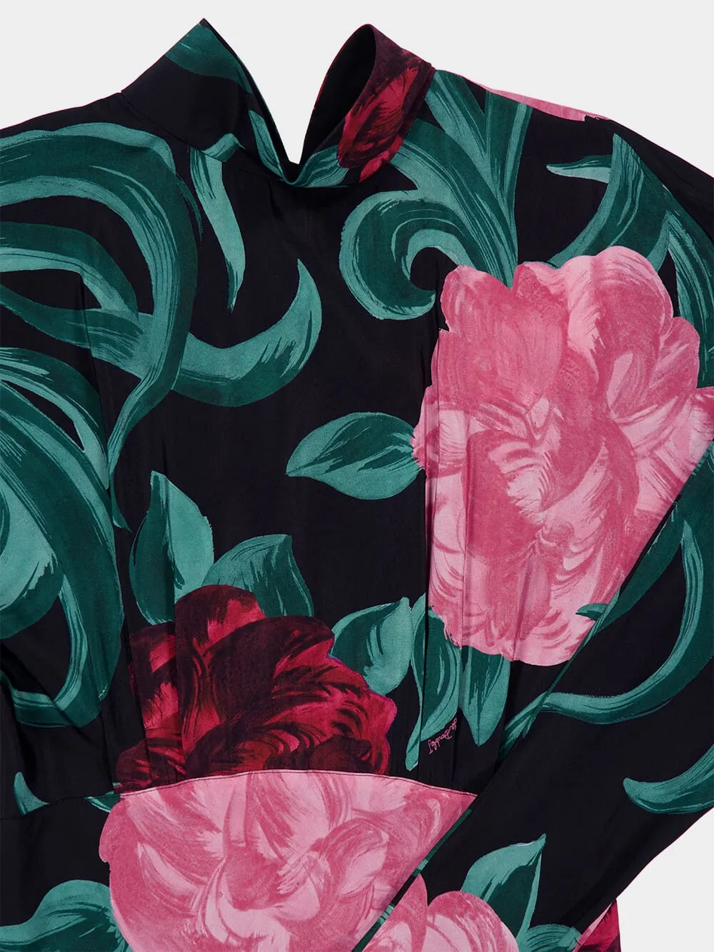 Peony Gilda Maxi Silk Dress sold by Fashion Clinic product image thumbnail 3