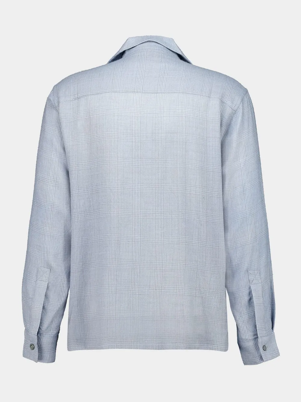 Blue Cashmere Merino Shirt sold by Fashion Clinic product image thumbnail 2