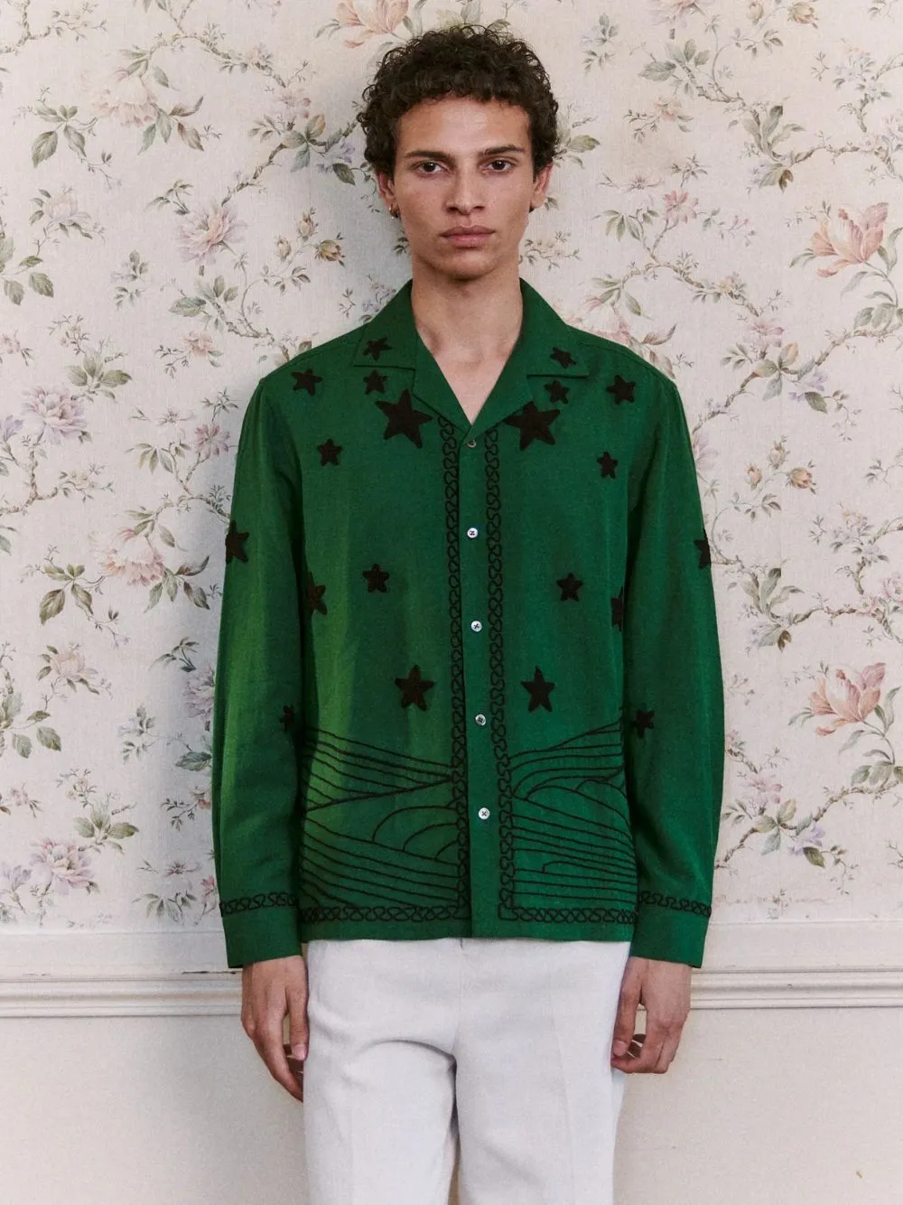 Emerald Green Medley Shirt sold by Fashion Clinic product image thumbnail 2
