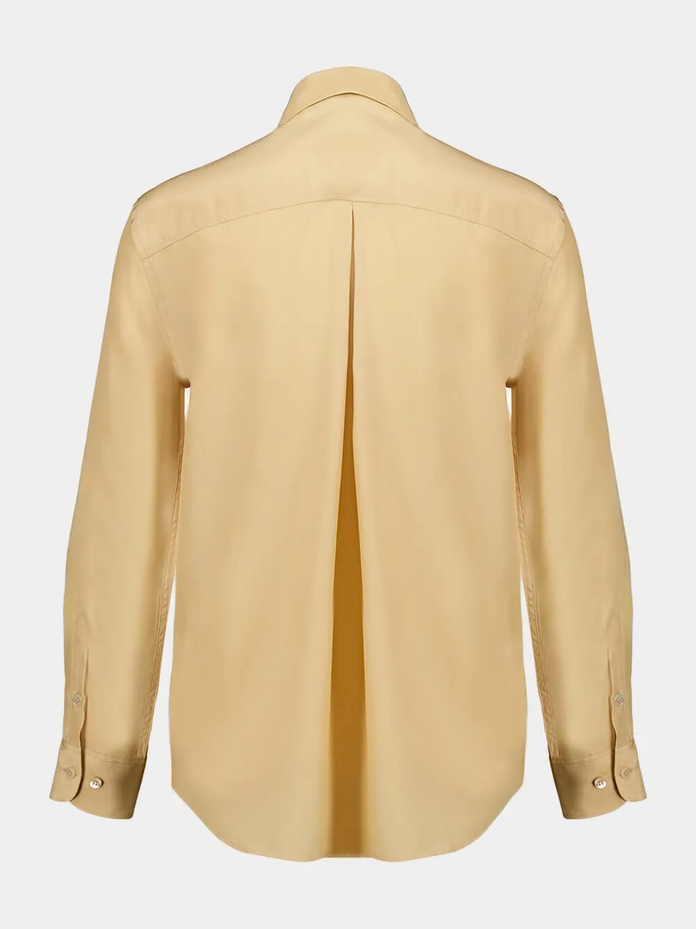 Ametista Beige Silk Shirt sold by Fashion Clinic product image thumbnail 2