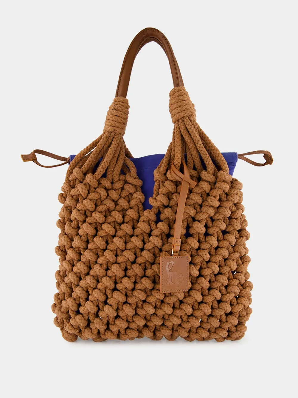 Marble Surf the Web Macramé Purse sold by Fashion Clinic product image thumbnail 2
